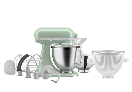 Artisan Tilt-Head Stand Mixer KSM195 + Ice Cream Bowl Bundle