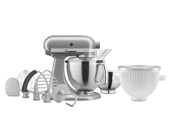 Artisan Tilt-Head Stand Mixer KSM195 + Ice Cream Bowl Bundle