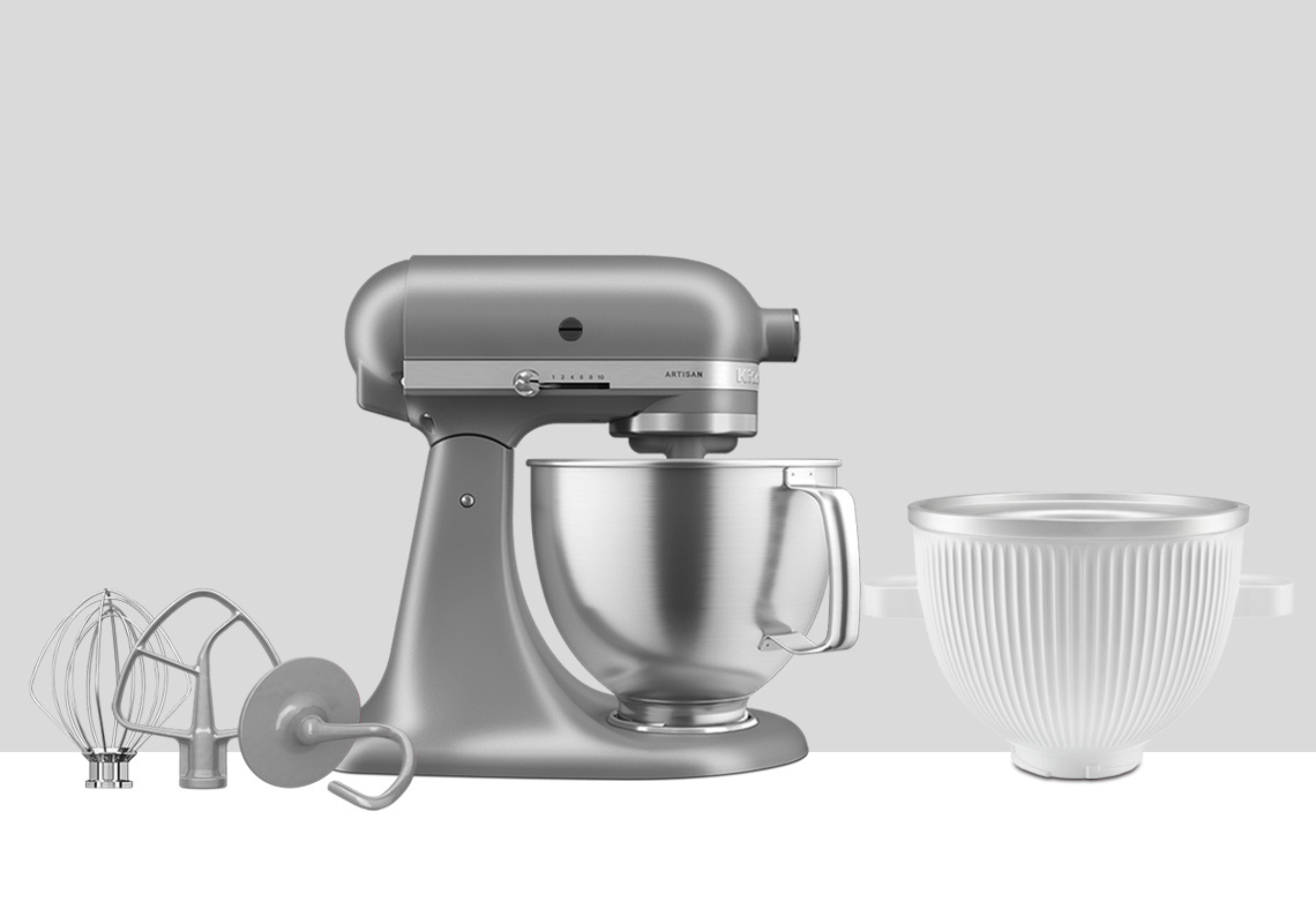 Artisan Tilt-Head Stand Mixer KSM192 + Ice Cream Bowl Bundle