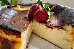 Make it with Bel - Basque burnt cheesecake with the Stand Mixer