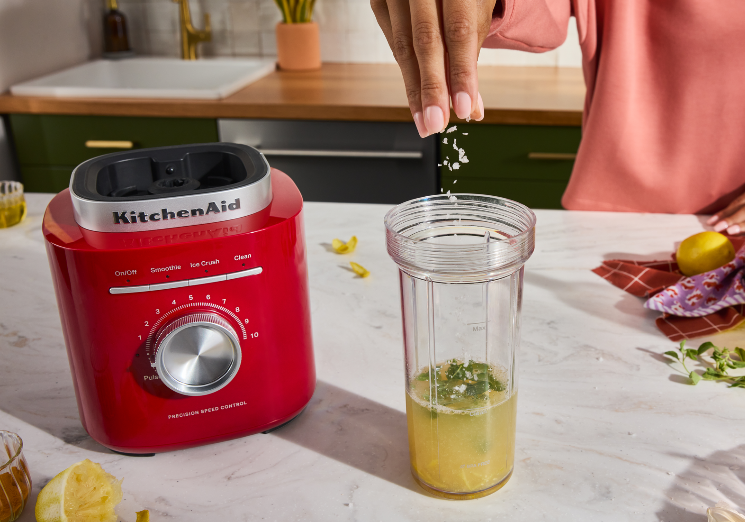 Pure Power Blender with Two Personal Blending Jars
