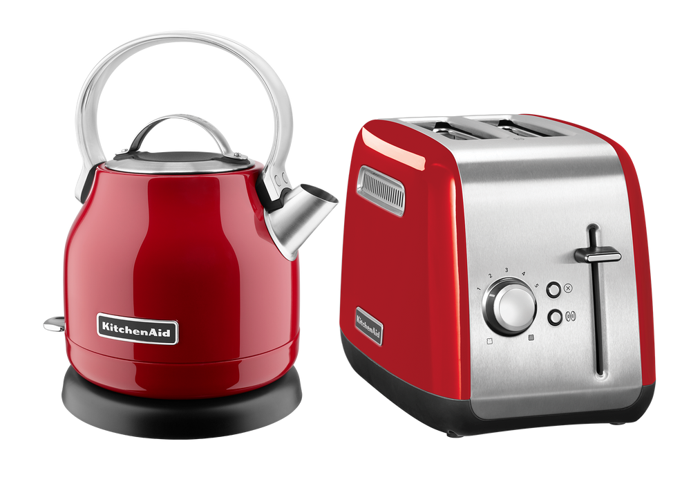 1.25L Classic Electric Kettle KEK1222 + 2 Slice Toaster KMT2115