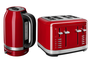 1.7L Variable Temperature Electric Kettle KEK1701 + 4 Slice Toaster KMT4109
