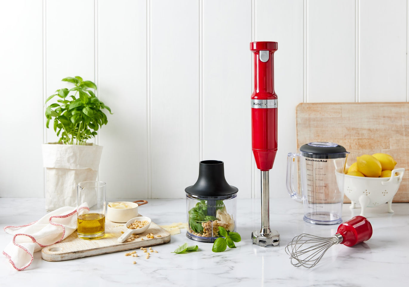 How To Get Started using your KitchenAid® Cordless Hand Blender Accessories