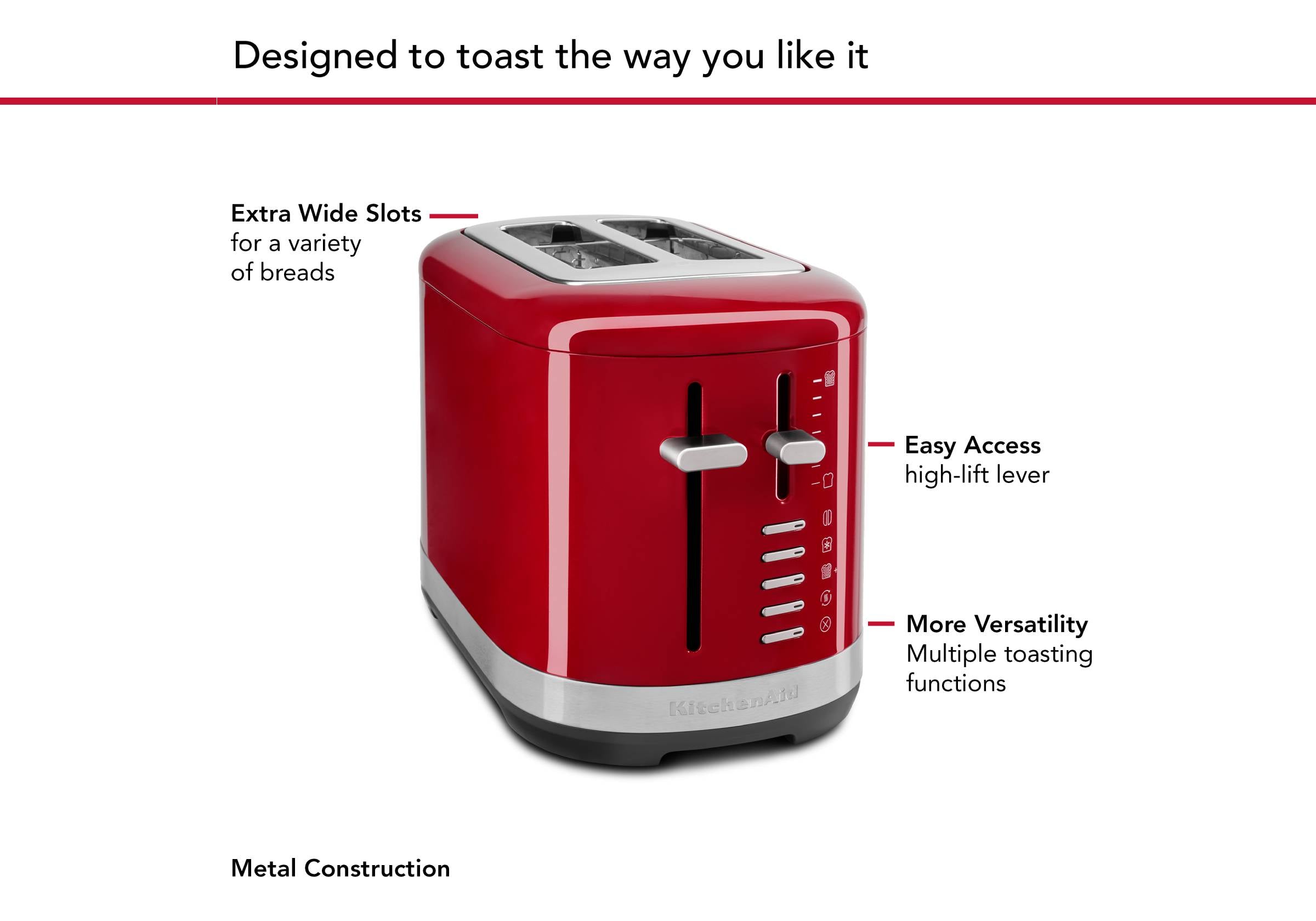 2 Slice Toaster KMT2109