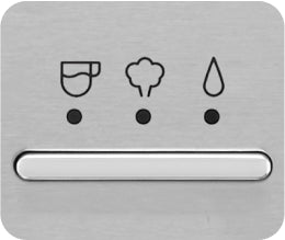 Espresso / Steam / 
Water Selector