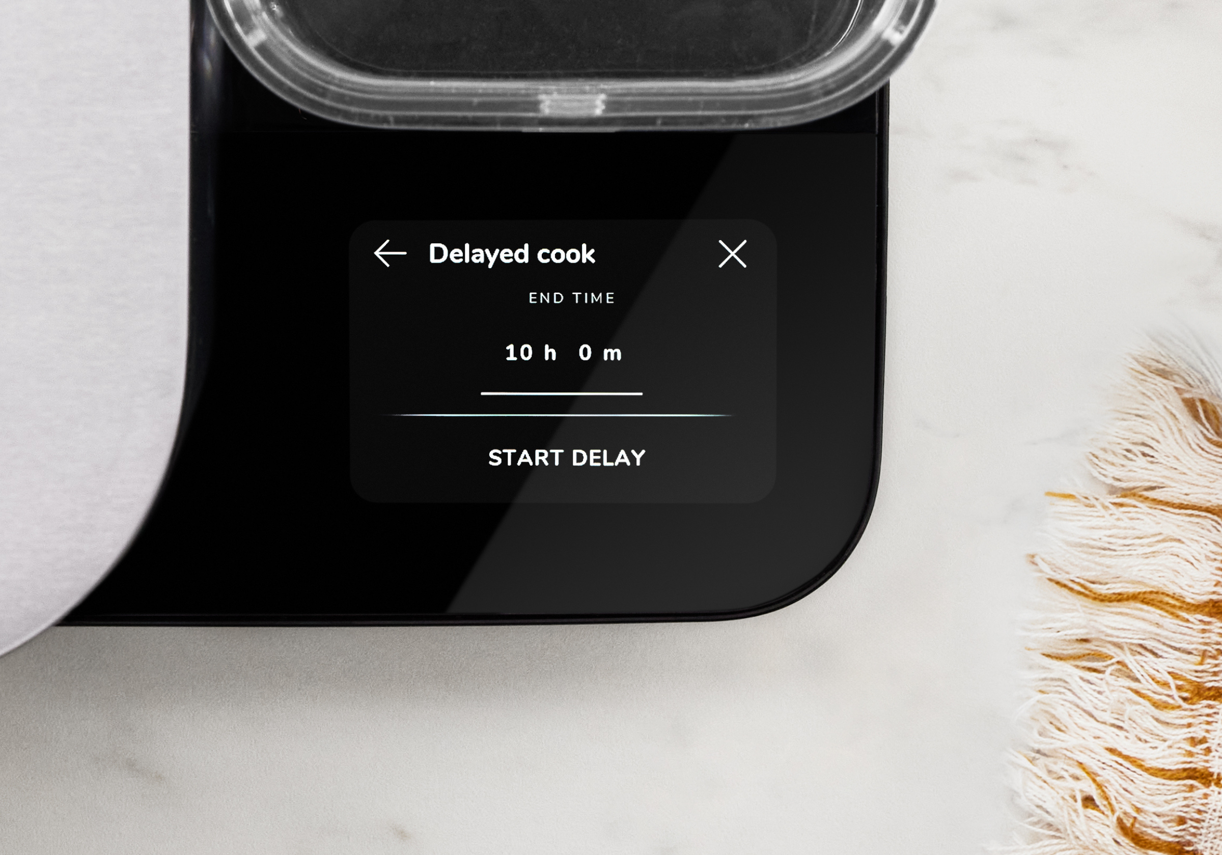 Cook on your schedule