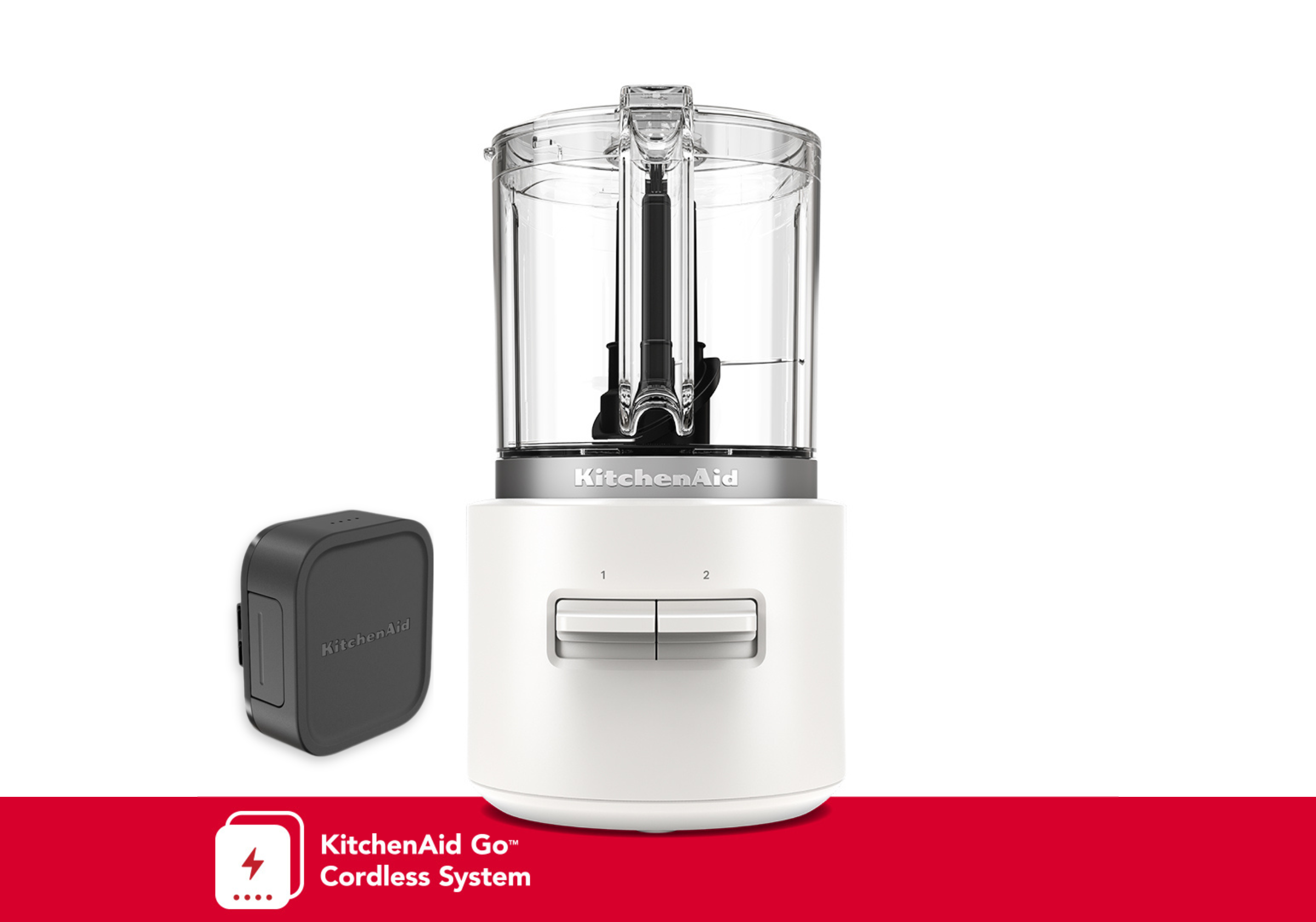 KitchenAid Go Cordless 5 Cup Food Chopper With Battery