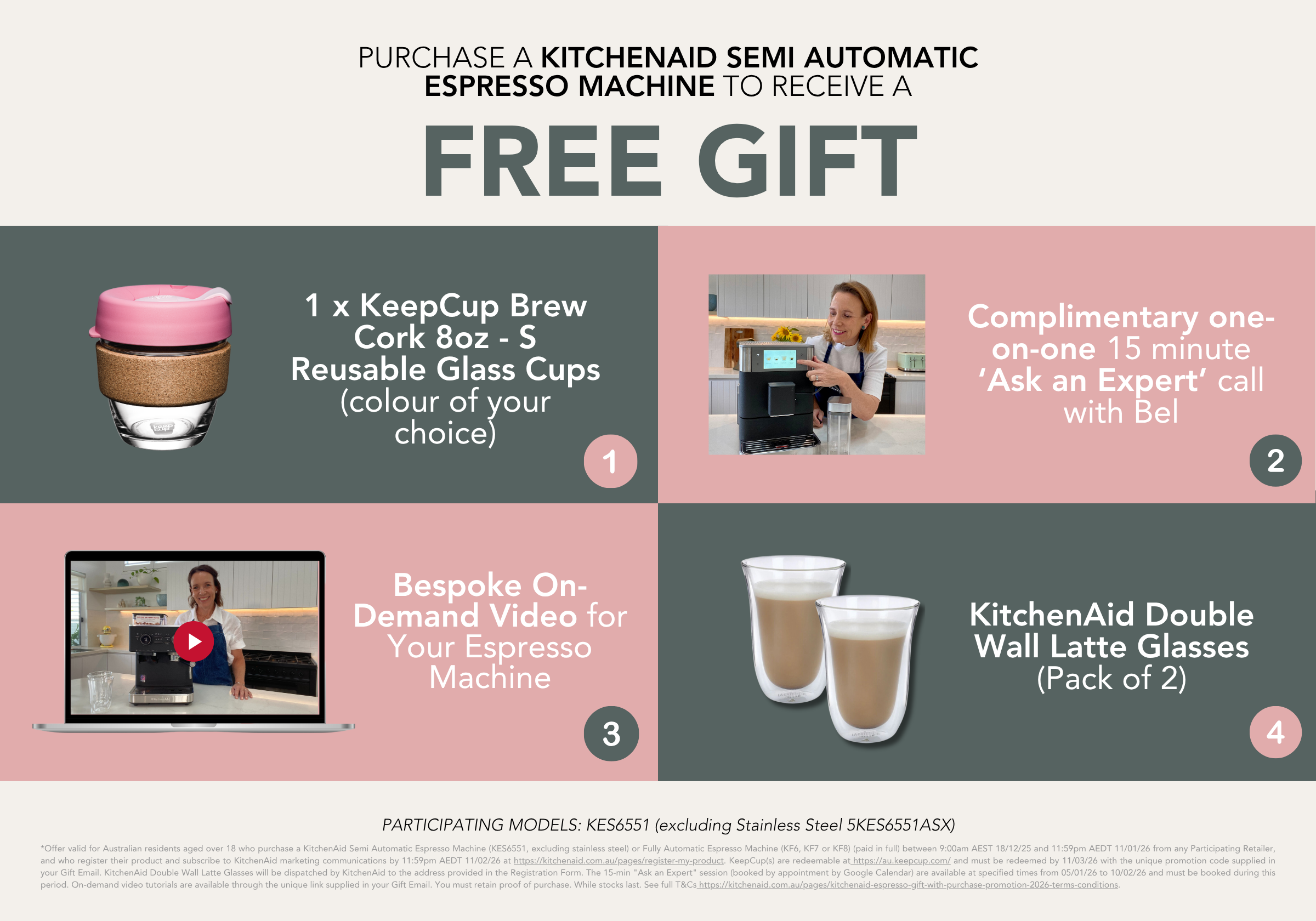 Semi Automatic Espresso Machine & Walnut Wood Accessories Bundle