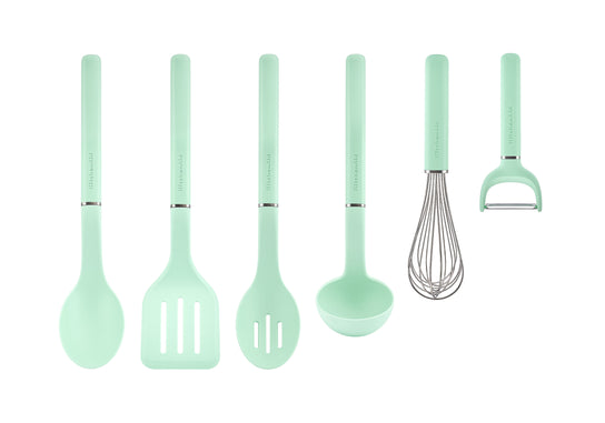 6 Piece Utensil Set - 2026 Colour of the Year Spearmint
