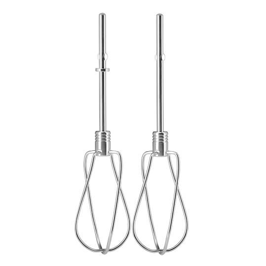 2 x stainless steel turbo beaters