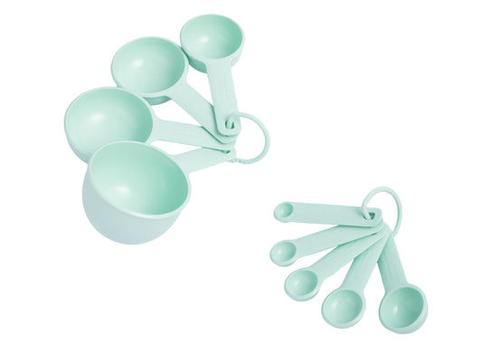 Spearmint Measuring Cups and Spoons
