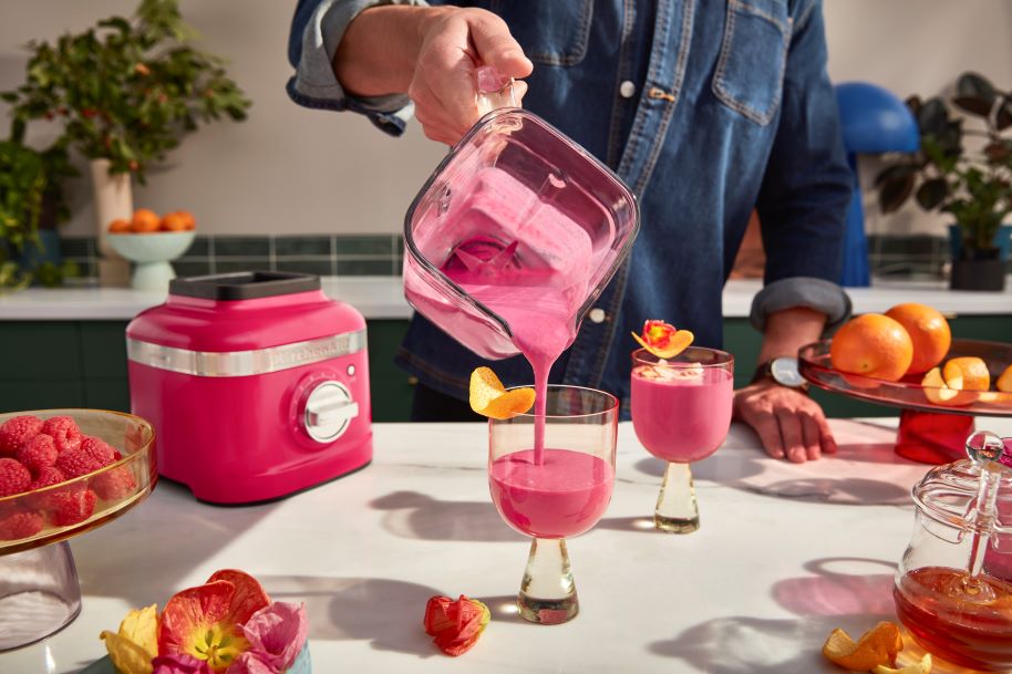 K400 Variable Speed Blender 2023 Colour Of The Year Hibiscus KSB4026 KitchenAid Australia
