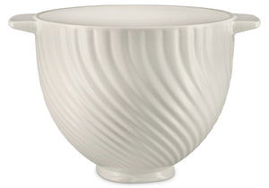 4.7L Meringue Ceramic Bowl