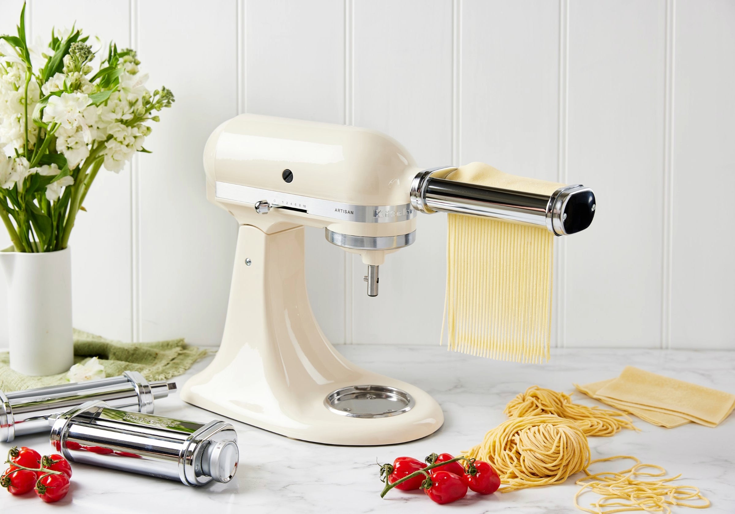 Kitchenaid 3 piece pasta roller and cutter set hotsell