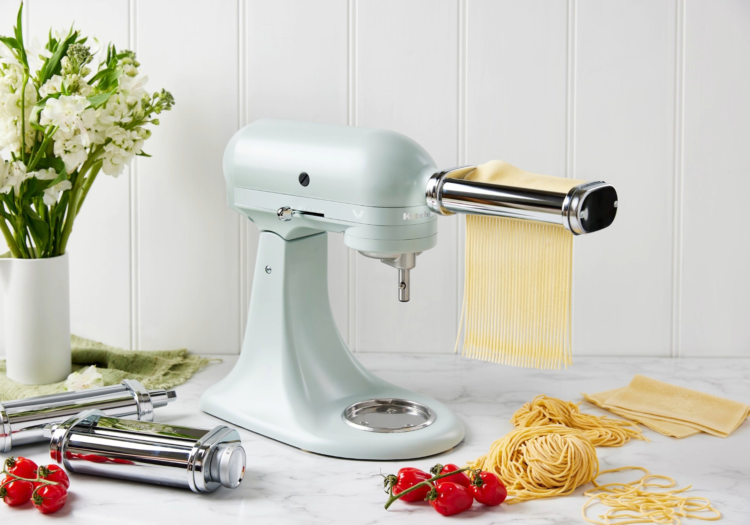 Pasta roller attachment for kitchenaid mixer hotsell