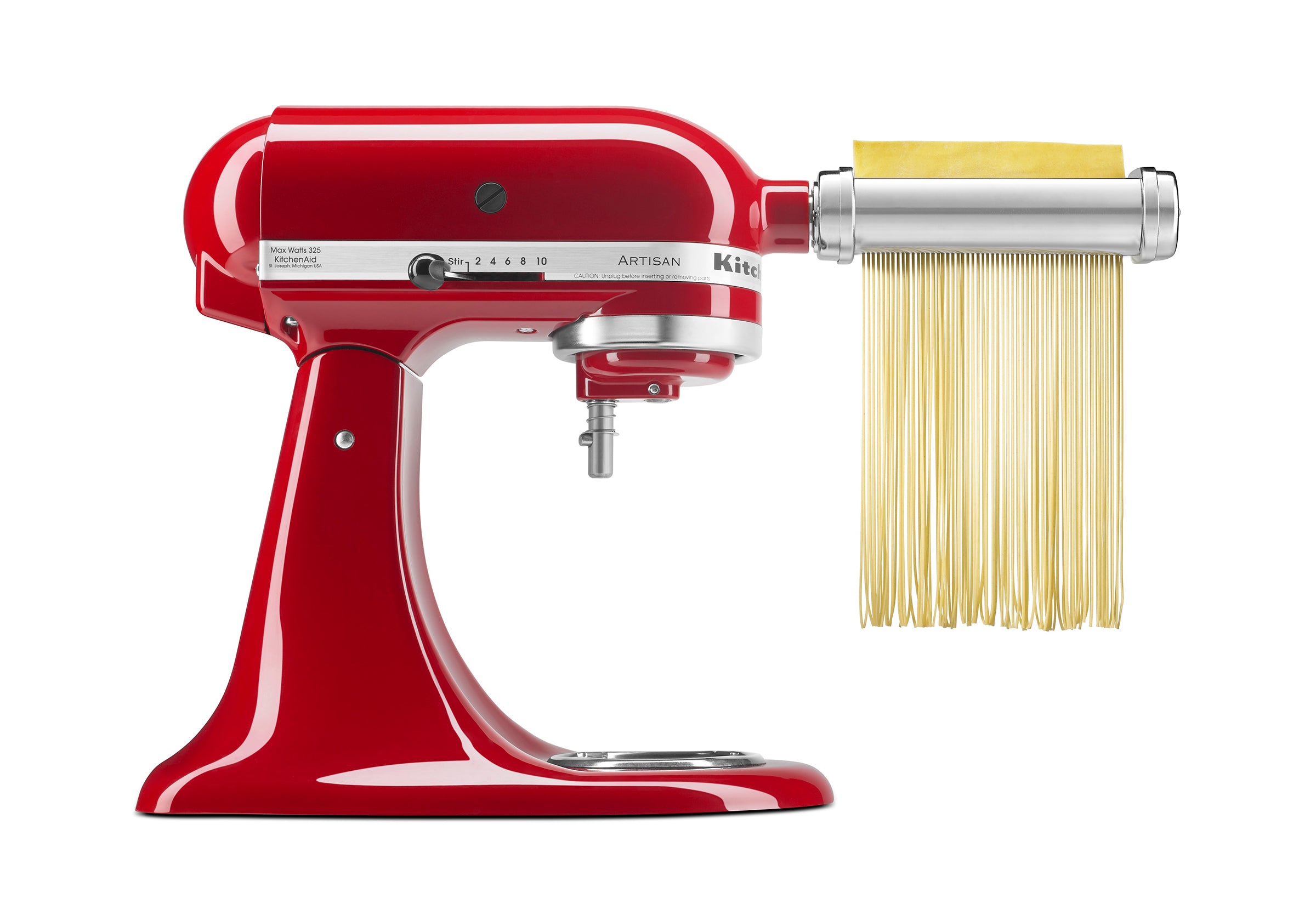 Kitchenaid pasta roller settings best sale