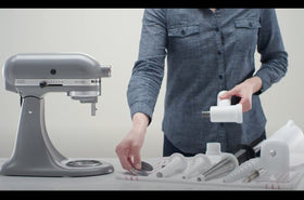 How to clean the KitchenAid Food Grinder Attachment plus Sausage Stuffer and Fruit & Vegetable Strainer accessories