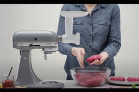 How to use the KitchenAid Food Grinder Attachment