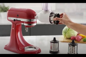 How to use the KitchenAid Fresh Prep Slicer & Shredder Attachment