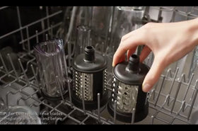 How to clean the KitchenAid Fresh Prep Slicer & Shredder Attachment