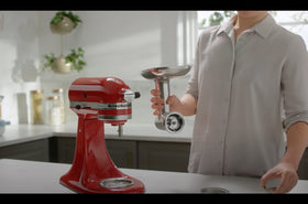How to use the KitchenAid Metal Food Grinder Attachment