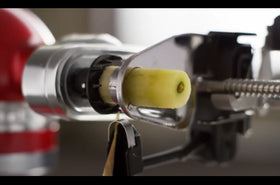 How to use and clean the KitchenAid Spiralizer Attachment