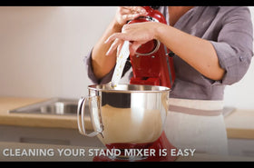 How to clean the KitchenAid Tilt Head Stand Mixer