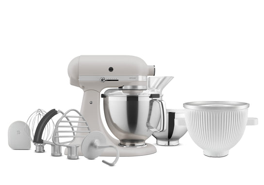 Artisan Tilt-Head Stand Mixer KSM195 + Ice Cream Bowl Bundle