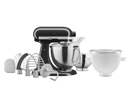 Artisan Tilt-Head Stand Mixer KSM195 + Ice Cream Bowl Bundle