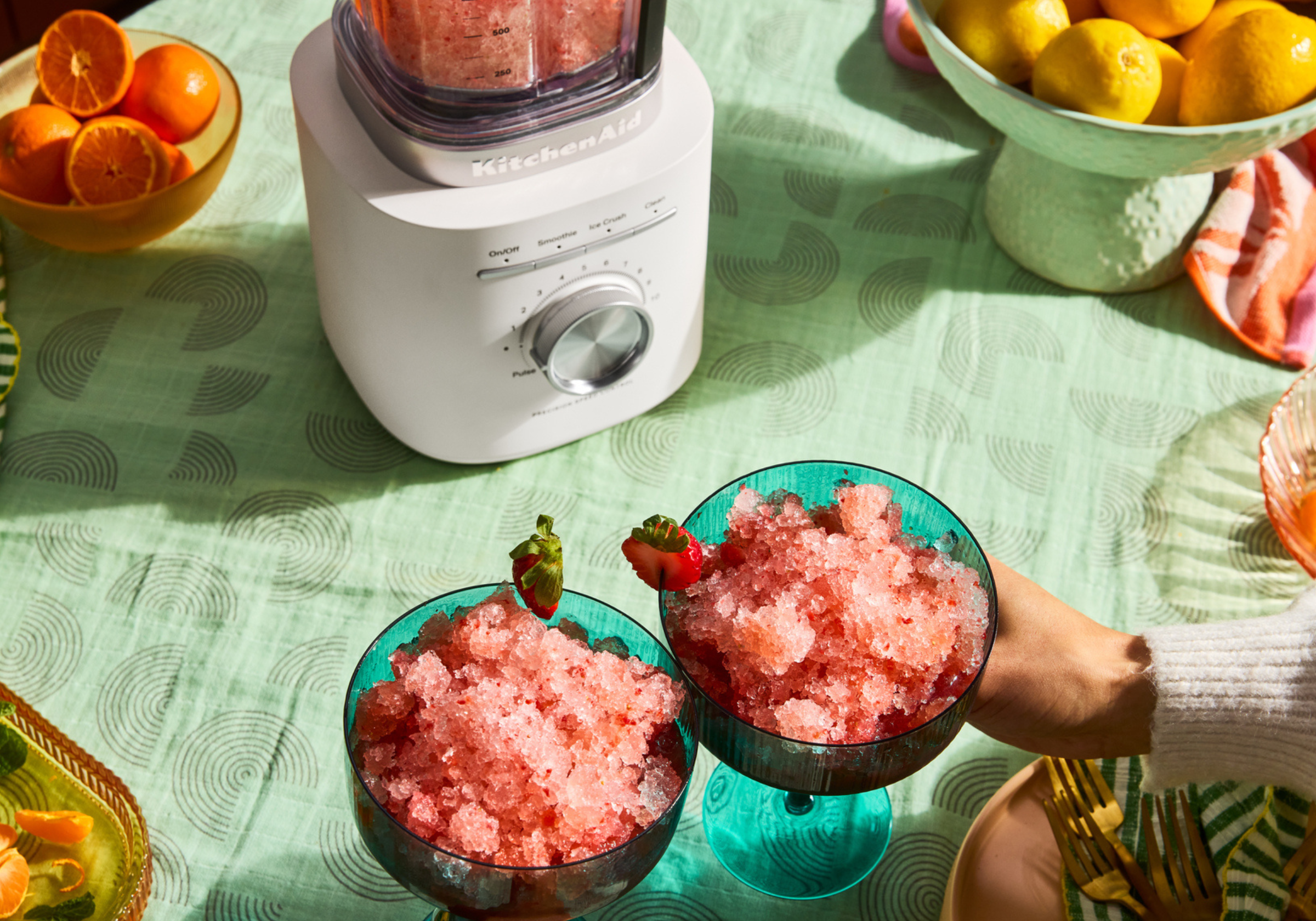 Pure Power Blender with Plastic and Glass Jar Bundle