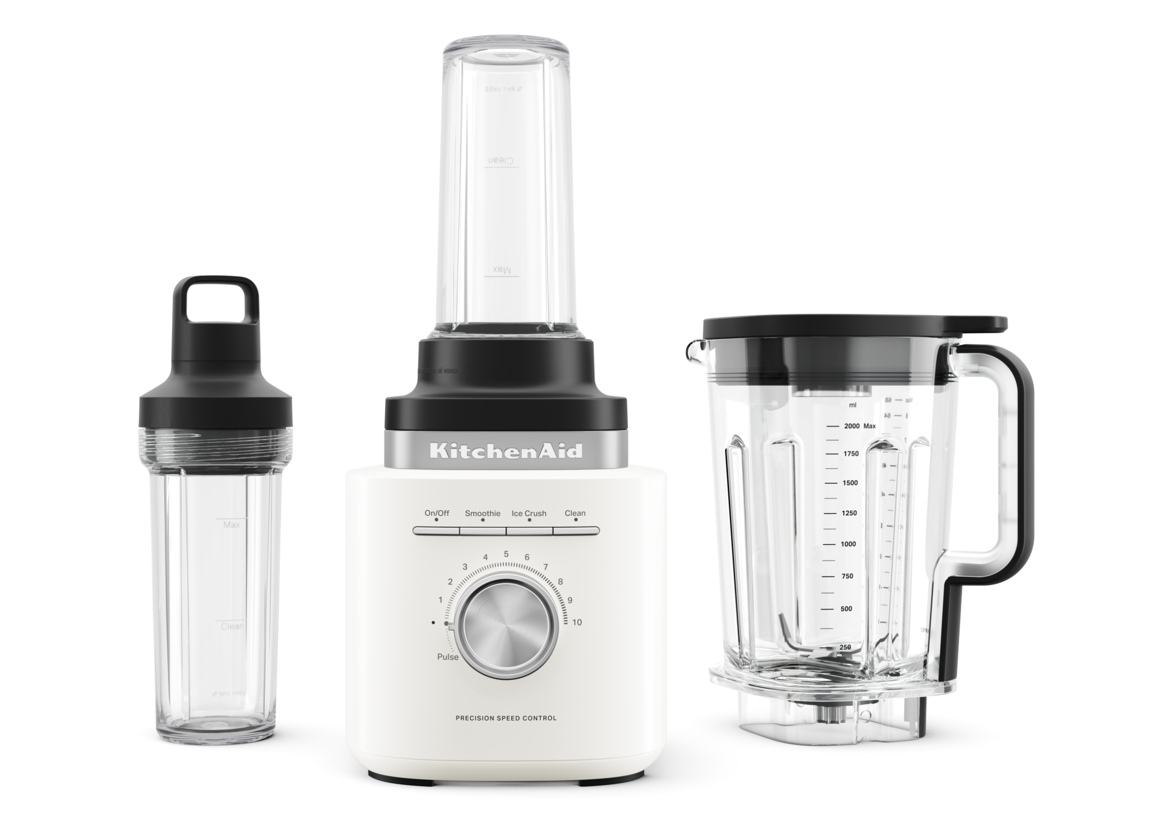 Pure Power Blender with Two Personal Blending Jars