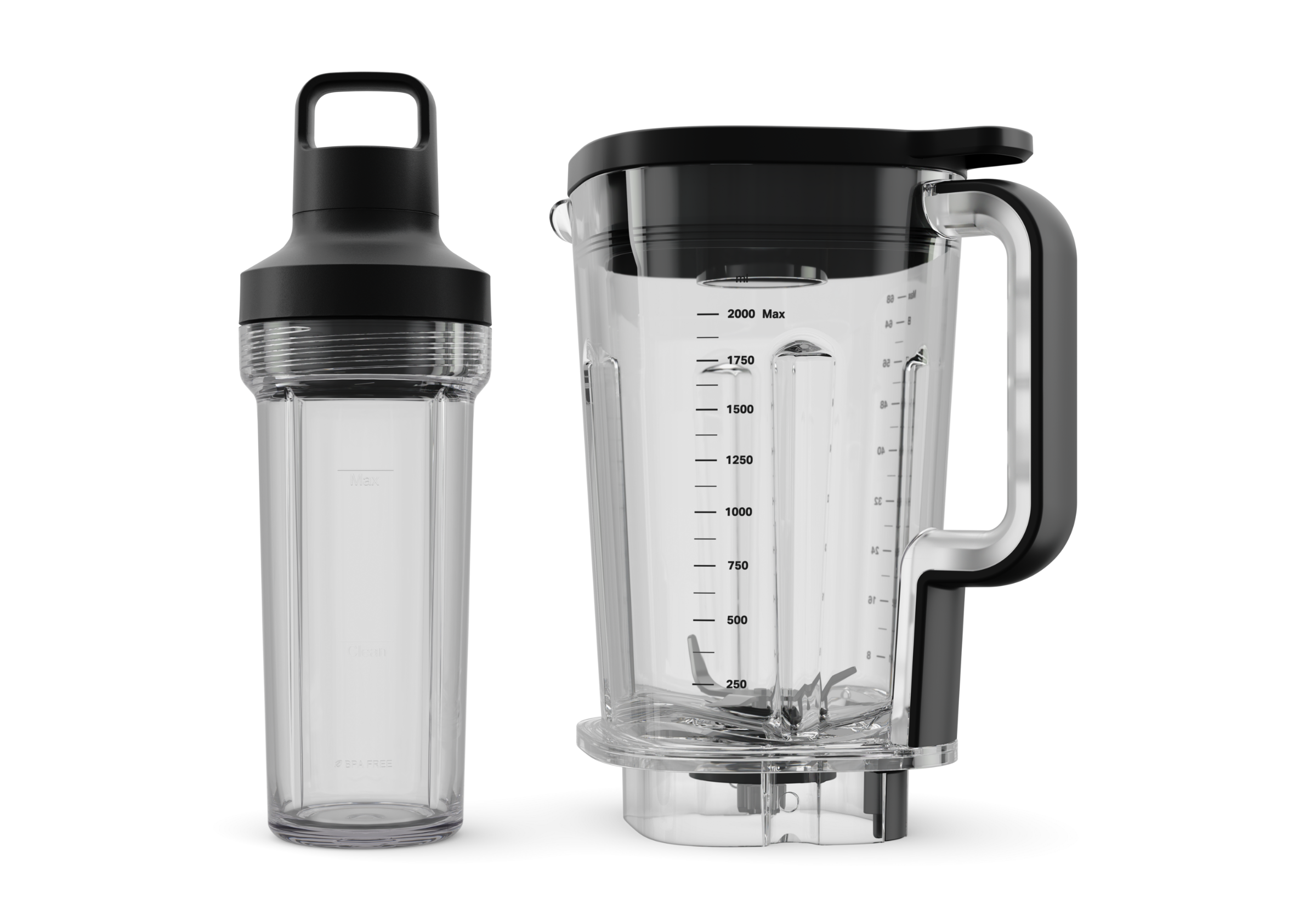 Pure Power Blender with a Personal Blending Jar