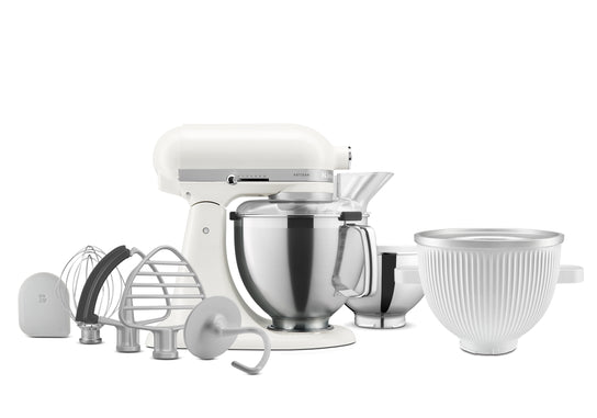 Artisan Tilt-Head Stand Mixer KSM195 + Ice Cream Bowl Bundle