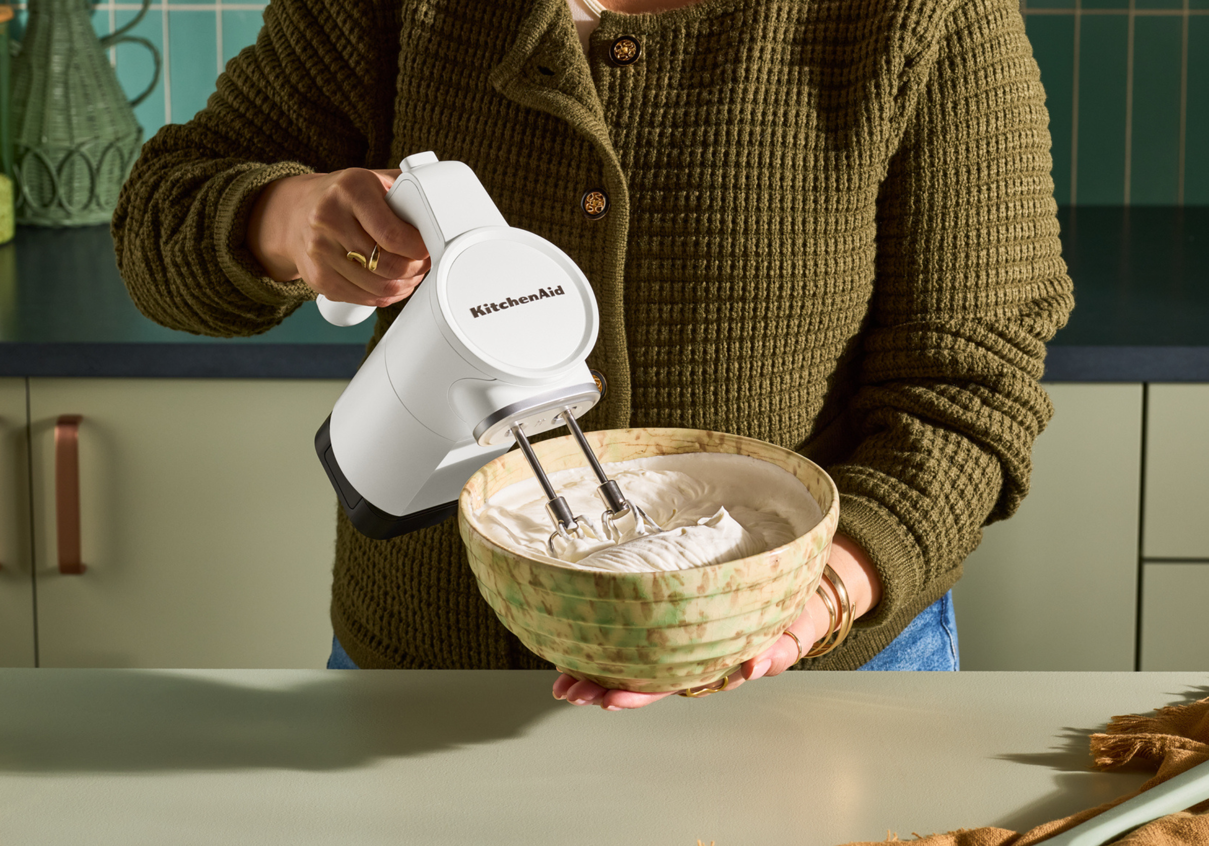 KitchenAid Go Cordless Hand Mixer With Battery