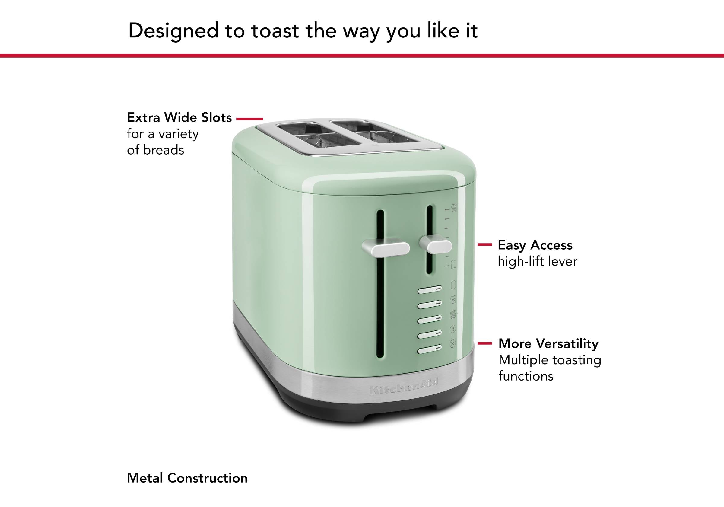 2 Slice Toaster KMT2109