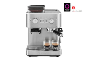 Semi Automatic Espresso Machine with Burr Grinder