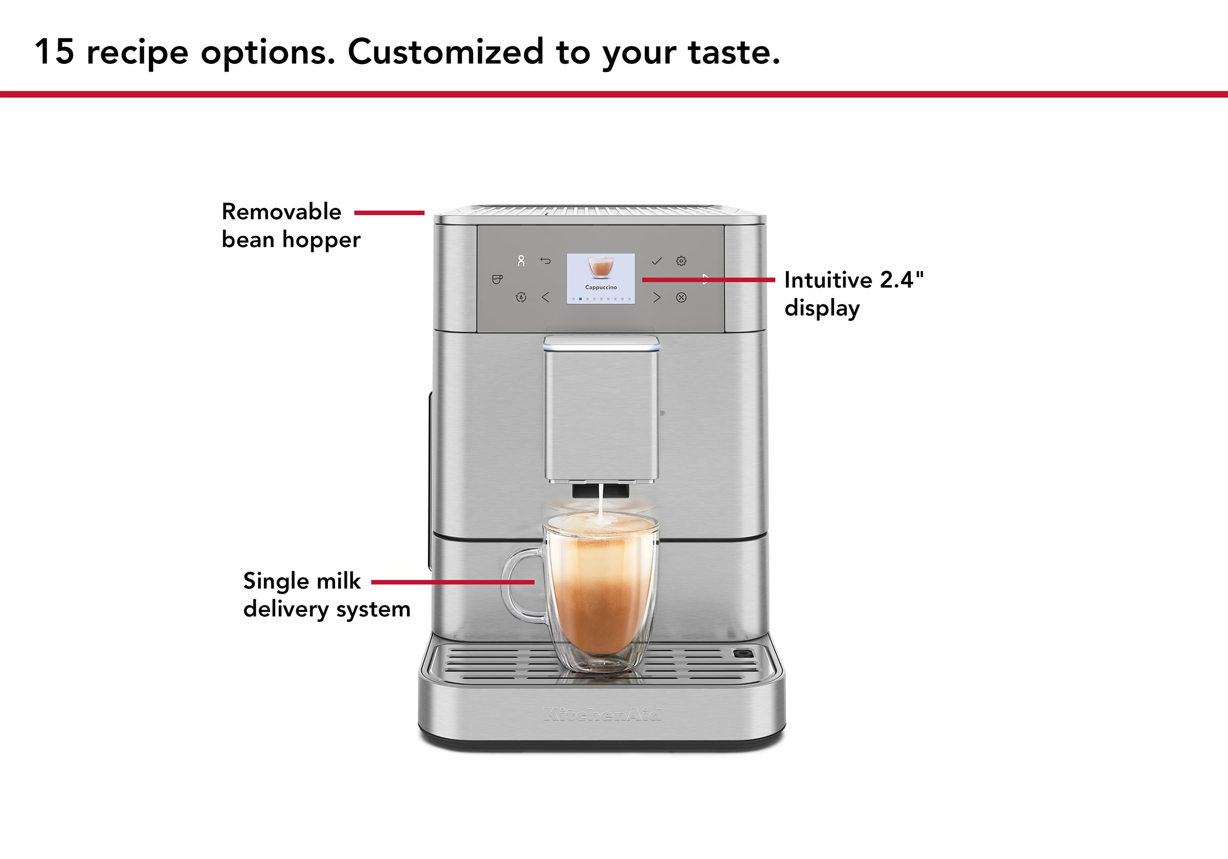 Kitchenaid Machine Ribbon KF6 Fully Automatic Coffee Machine | KitchenAid Australia