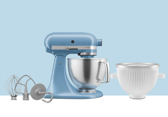 Artisan Tilt-Head Stand Mixer KSM192 + Ice Cream Bowl Bundle