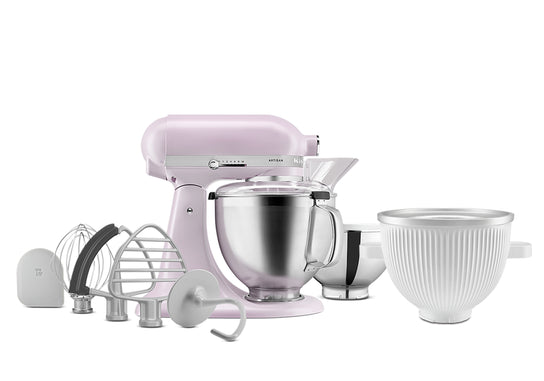 Artisan Tilt-Head Stand Mixer KSM195 + Ice Cream Bowl Bundle