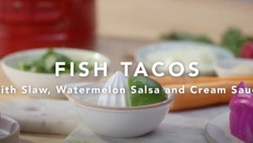 Fish Tacos with the KitchenAid® 7 Cup Food Processor