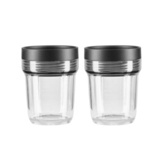 2 x 200ml BPA-free jars