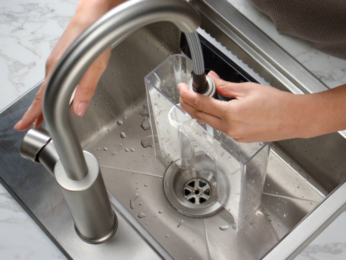 Fill the water tank