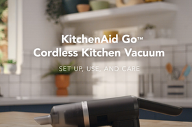 KitchenAid Cordless Go Kitchen Vacuum how to