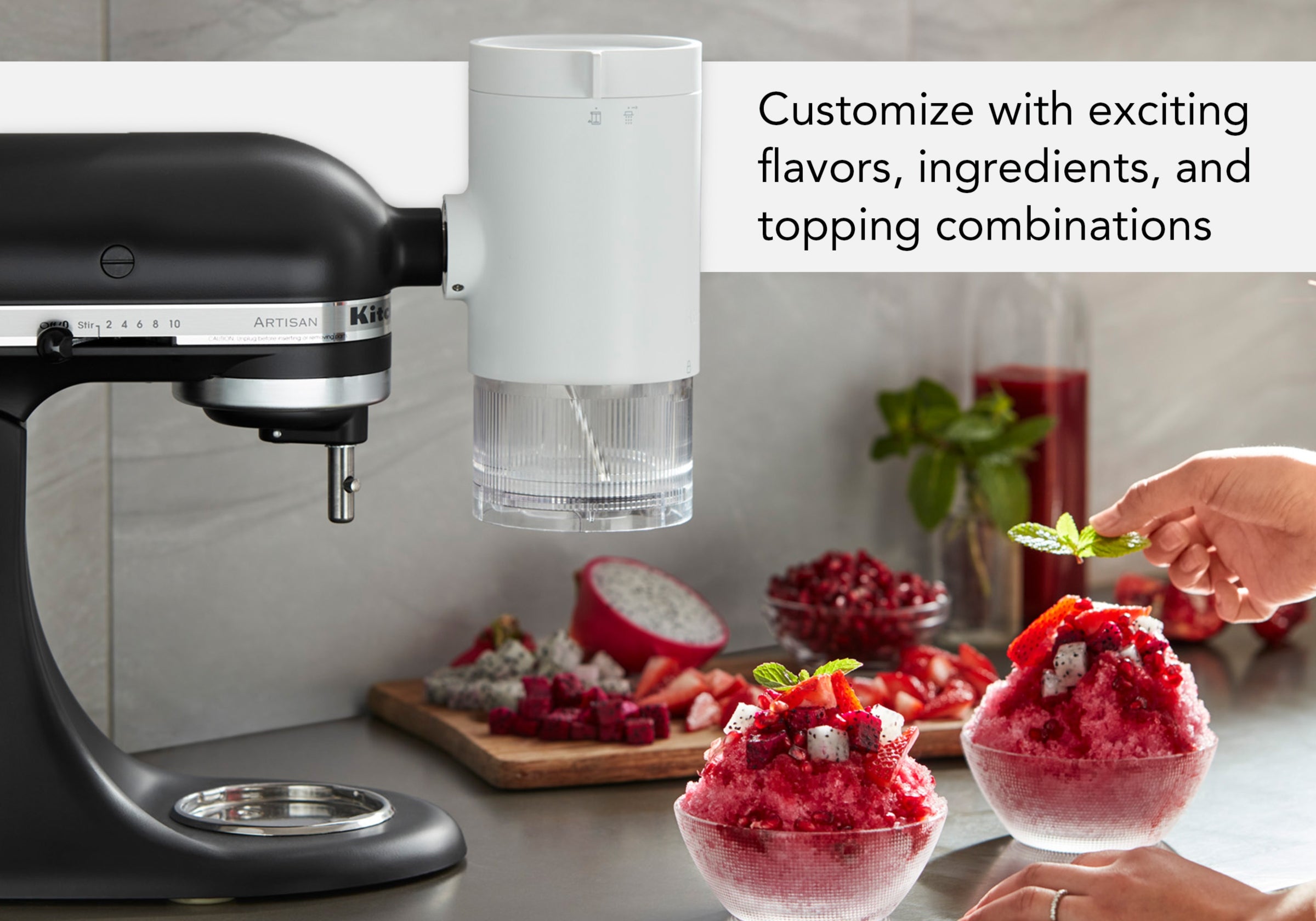 Shave Ice Attachment for Stand Mixer 5KSMSIA