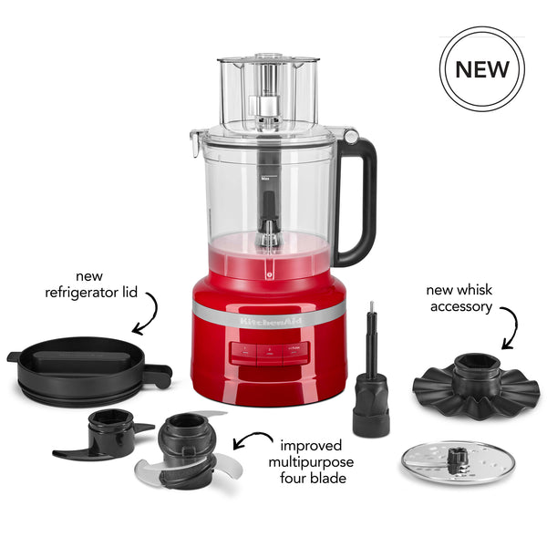 cordless food processor, 5cup empire red - Whisk