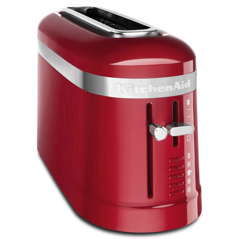 2 Slice Long Slot Toaster with High Lift Lever - Empire Red Refurb KMT3115