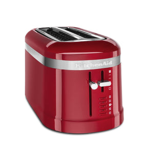 4 Slice Long Slot Toaster with High Lift Lever - Empire Red Refurb KMT5115