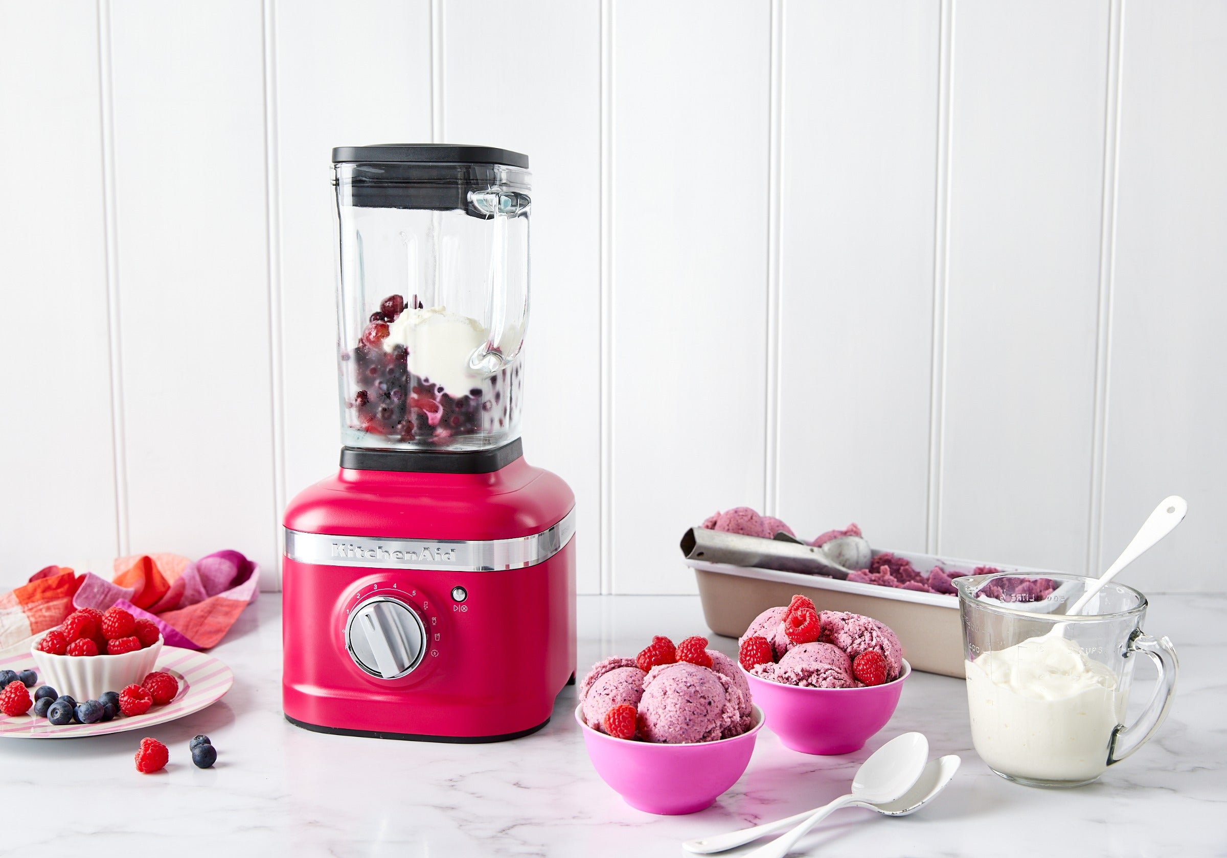 K400 Variable Speed Blender 2023 Colour Of The Year - Hibiscus KSB4026