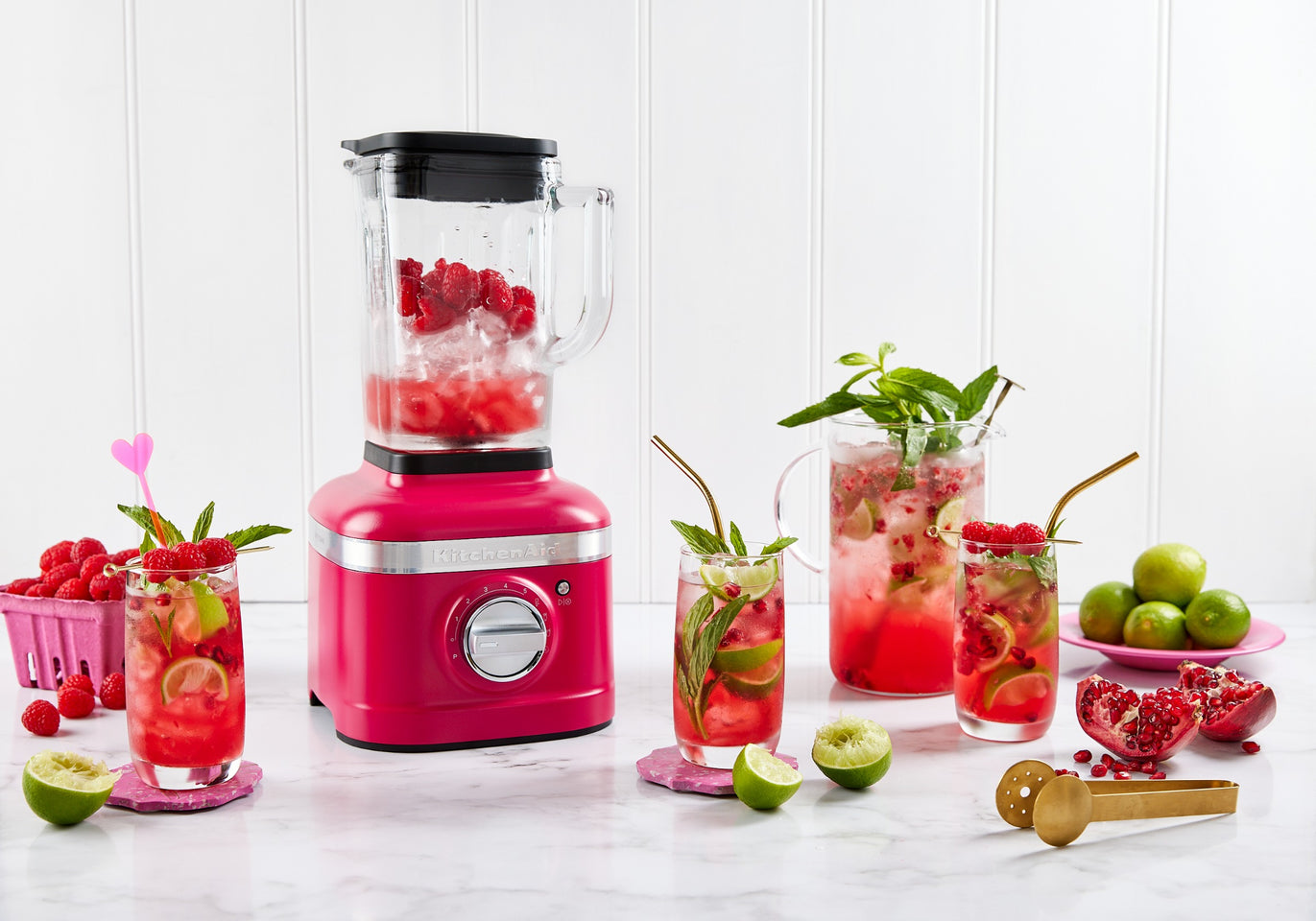 K400 Variable Speed Blender 2023 Colour Of The Year - Hibiscus KSB4026